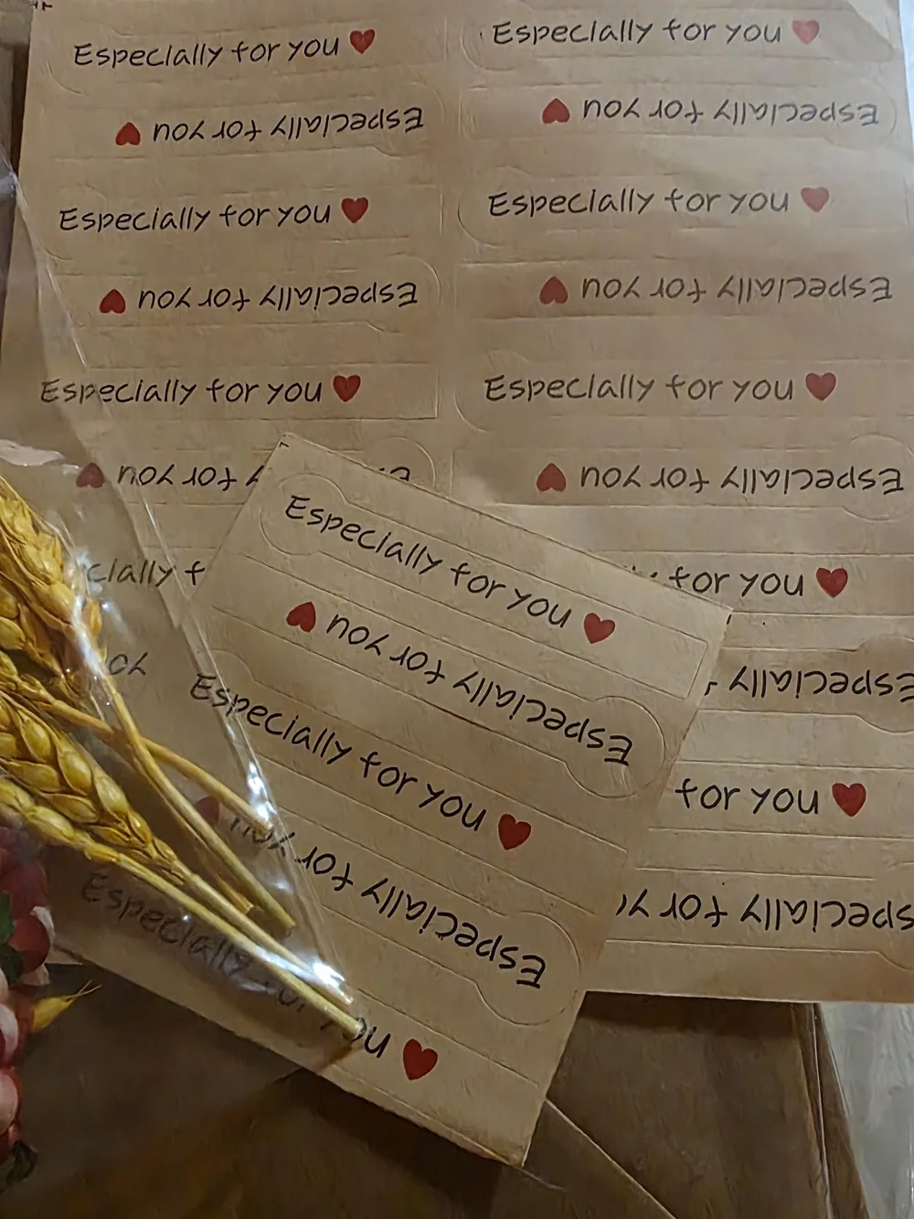Kraft Paper Gift Bags with Natural Twine Handles and Decorative Accents - Brown